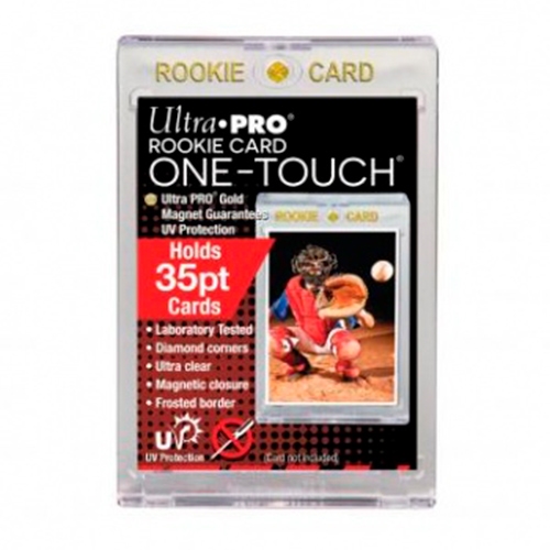 Magnetic Holder One Touch Rookie Card - Standard Size (2-1/2" x 3-1/2" 35 PT UV) - Ultra Pro - Plastiklommer